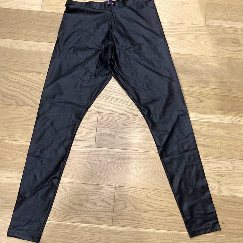 Long Tall Sally Leather look leggings